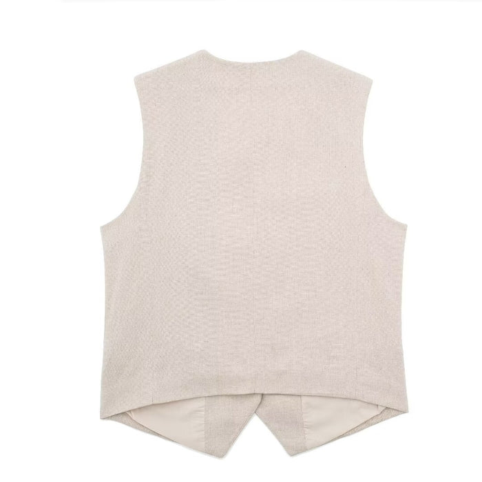 Women Clothing Summer Vest Vest Shorts Set