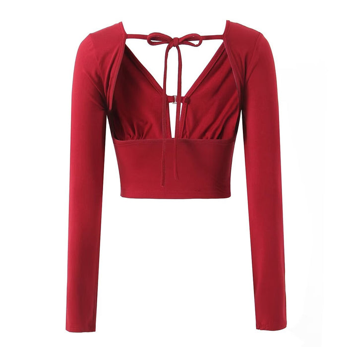 Long Sleeved Running Quick Drying Outerwear Shirt Sexy Breathable Yoga Clothes Sports Outdoor Multi Occasion Tights