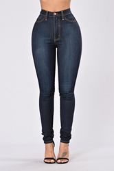 Autumn Winter Denim Supply High Waist Stretch Slim Fit Skinny Pants