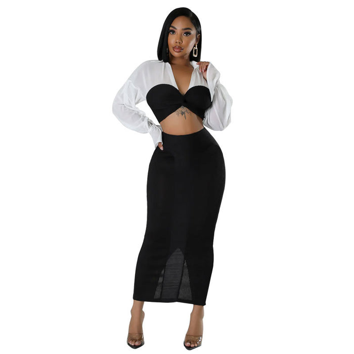 Autumn Women Casual Long Sleeved Women Two Piece Sets