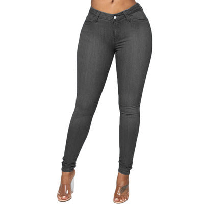 High Elastic Denim Required Fashion Women Wear Jeans Plus Size