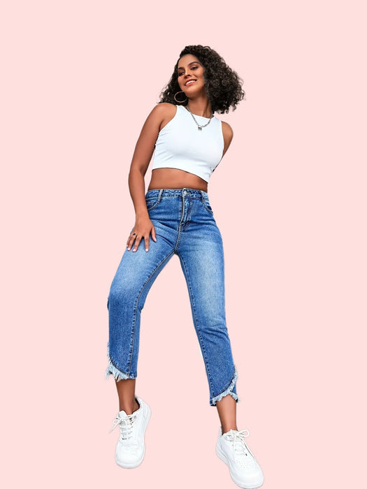 Spring Personality Jeans Women