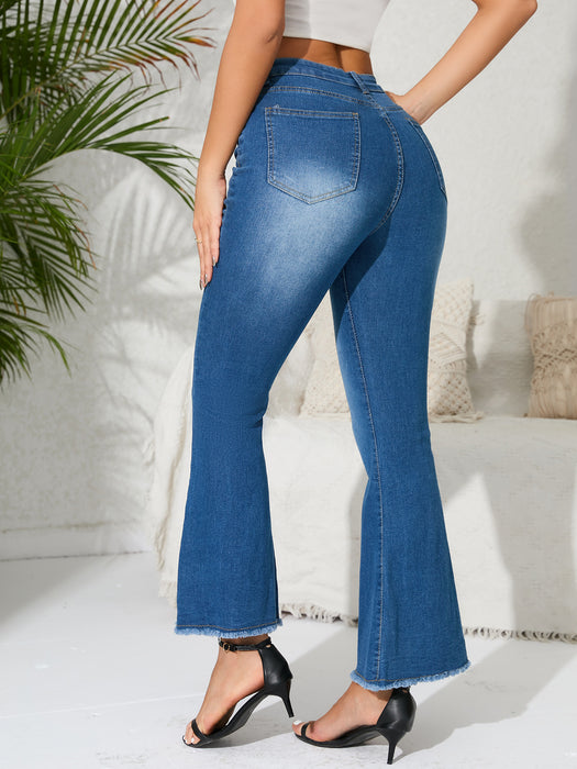 Trendy Stretchy High Waist Slimming Skinny Jeans Women