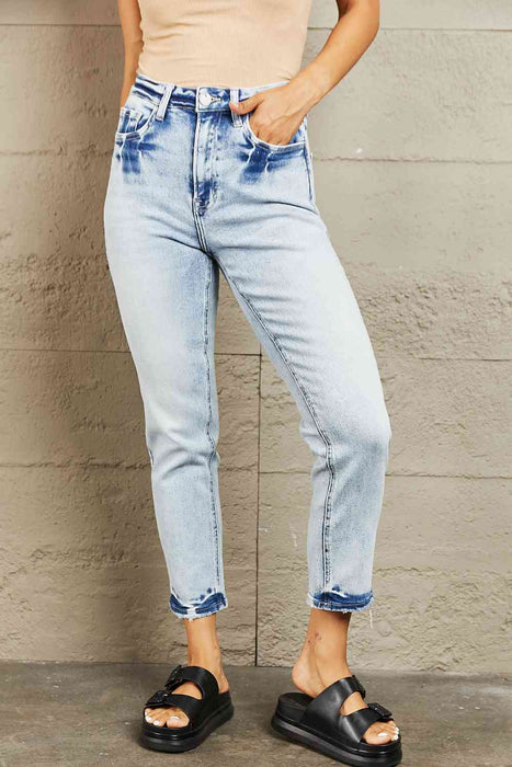 BAYEAS High Waisted Accent Skinny Jeans